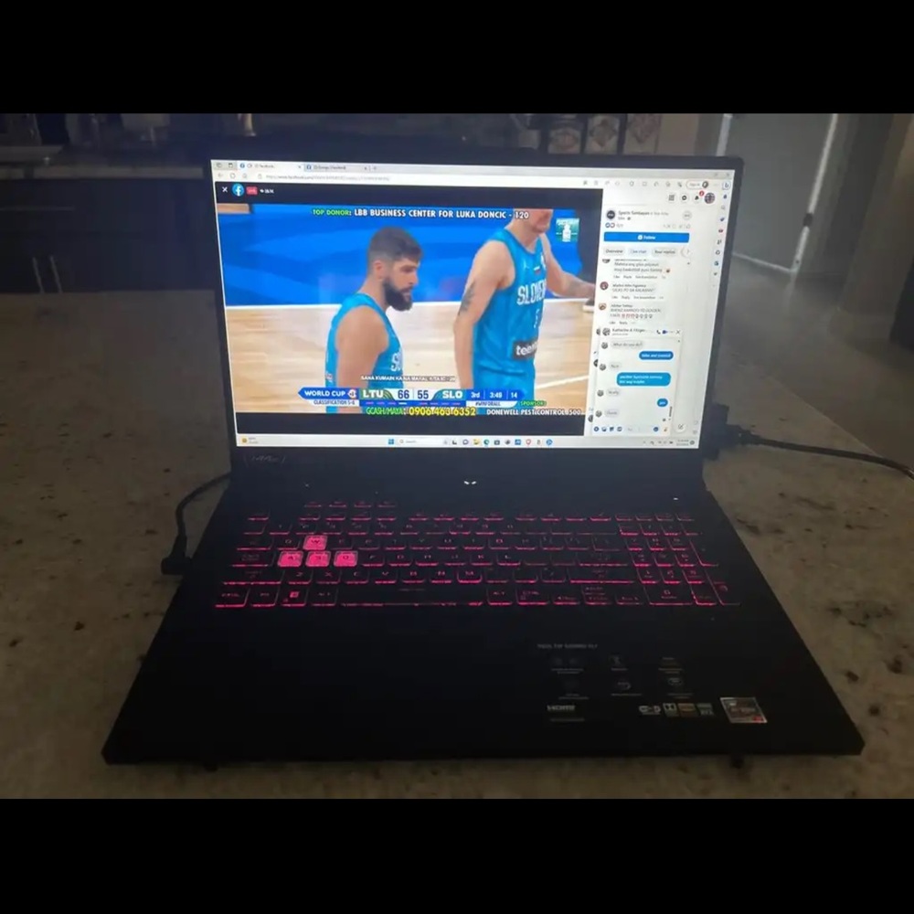 Asus TUF A17 3060  ryzen 7 gaming laptop